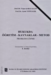 Hukukda Öğretim-Kaynaklar-Metod