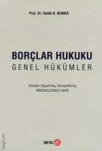 Borçlar Hukuku Genel Hükümler