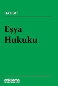 Eşya Hukuku