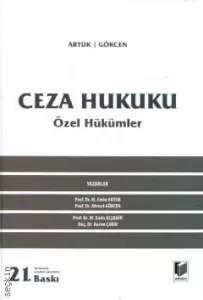 Ceza Hukuku (Özel Hükümler)