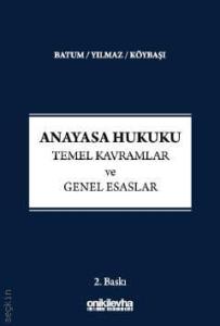 Anayasa Hukuku Genel Esaslar