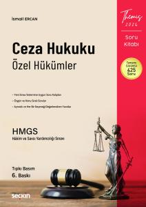 Ceza Hukuku Özel Hükümler Soru Kitabı