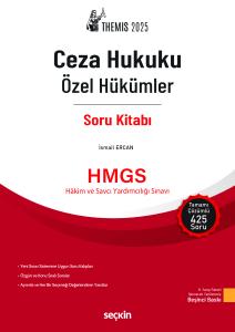 Ceza Hukuku Özel Hükümler Soru Kitabı