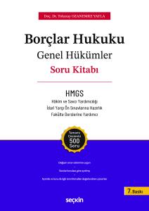 Borçlar Hukuku Genel Hükümler Soru Kitabı