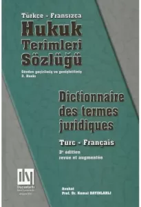 Hukuk Terimleri Sözlüğü (Türkçe-Fransızca)
