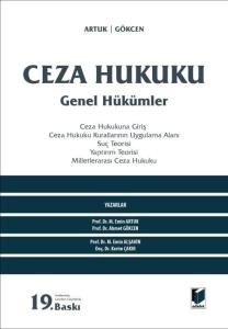 Ceza Hukuku Genel Hükümler
