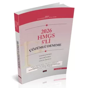HMGS 5'li Çözümlü Deneme Sınavı
