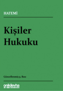 KİŞİLER HUKUKU