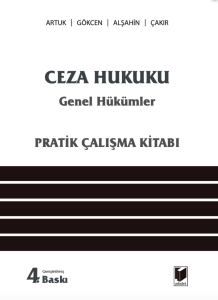 Ceza Hukuku Genel Hükümler (Pratik Çalışma Kitabı)