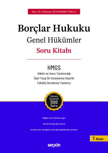 Borçlar Hukuku Genel Hükümler Soru Kitabı