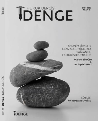 Denge Hukuk Dergisi Kasım 2025 Sayı 2